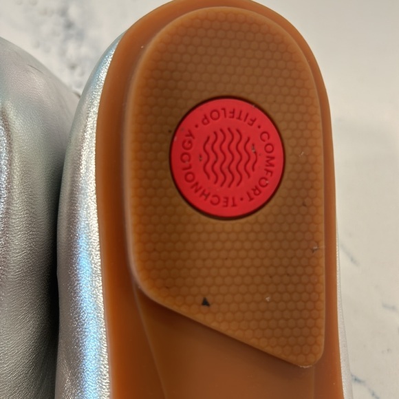 FitFlop Metallic Loafer with Dynamicush Technology sz.6 - Picture 8 of 13